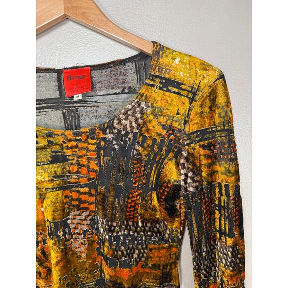 Vintage Christian Lacroix Bazar Velvet Burn Out Crop Top size M - Picture 6 of 12